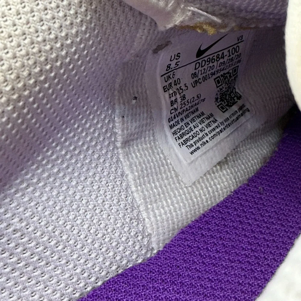 Nike size air